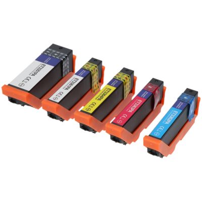 Cartouche compatible Epson 33XL (C13T33574012) - 5 couleurs - Grande capacité - Multipack