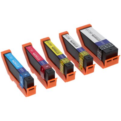 Cartouche compatible Epson 33XL (C13T33574012) - 5 couleurs - Grande capacité - Multipack