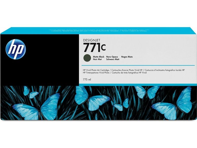 HP 771C (B6Y07A) Inktcartridge Mat-zwart