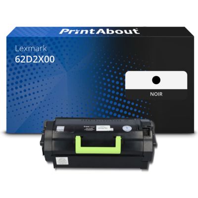 Toner compatible Lexmark 62D2X00 (622X) - Noir - Très grande capacité