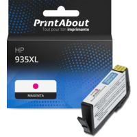Cartouche compatible HP 935XL (C2P25AE) - Magenta - Grande capacité