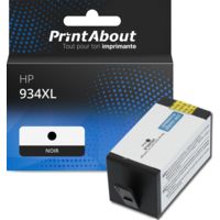 Cartouche compatible HP 934XL (C2P23AE) - Noir - Grande capacité