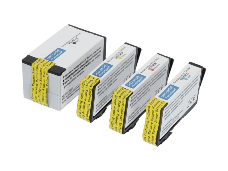 16 Cartouches D'Encre Compatibles Go Inks Pour HP Officejet Pro 6230 Et 6830 (4 Couleurs)