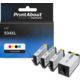 Cartouche compatible HP 934/935XL (X4E14AE) - 4 couleurs - Grande capacité - Multipack