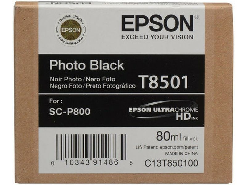 Epson T8501 Inktcartridge Foto-zwart