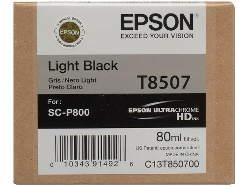 Cartouche d'encre Noir clair Epson T8507
