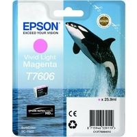 Epson T7606 (C13T76064010) Cartouche d'encre magenta clair vif