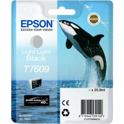 Epson T7609 (C13T76094010) Cartouche d'encre noir clair