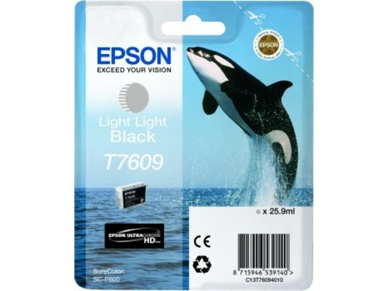 Epson T7609 (C13T76094010) Cartouche d'encre noir clair