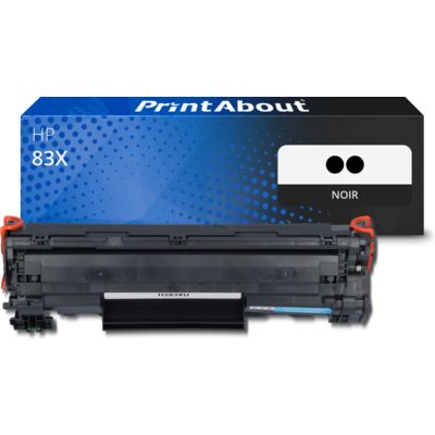 Toner HP 83X (CF283XD) de marque propre 2x noir haute capacité - Multipack