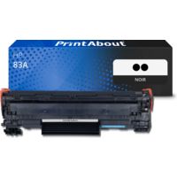Toner compatible HP 83A (CF283AD)- pack de 2 - Noir - Multipack