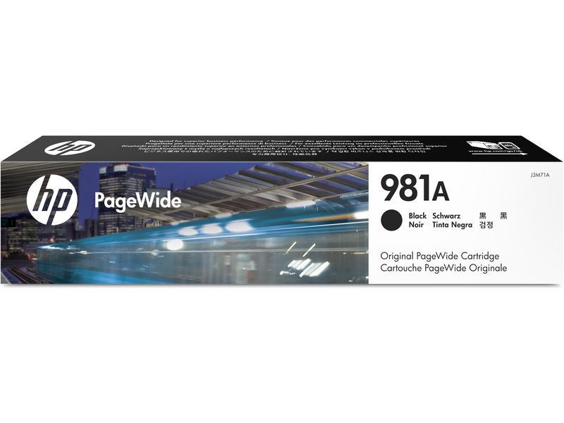 HP 981A (J3M71A) Inktcartridge Zwart