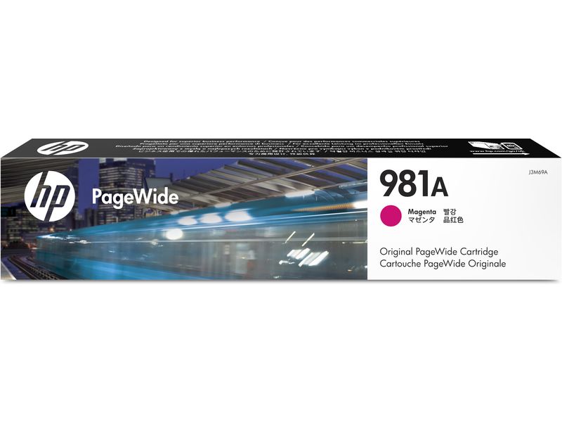 HP 981A (J3M69A) Inktcartridge Magenta