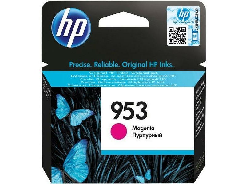 HP 953 (F6U13AE) Inktcartridge Magenta