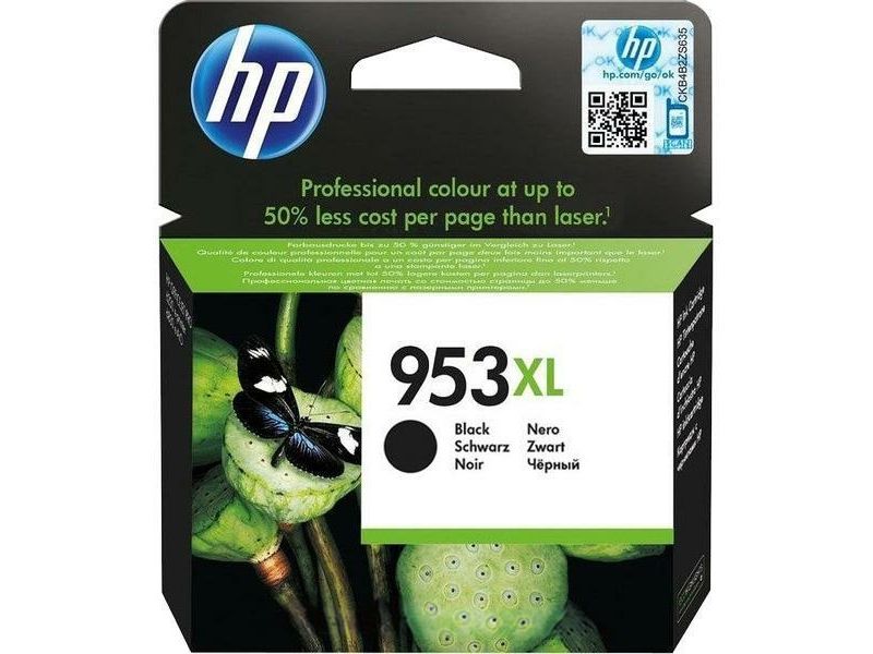 HP 953XL (L0S70AE) Inktcartridge Zwart Hoge capaciteit