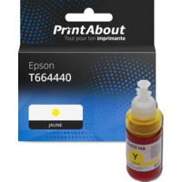 Cartouche compatible Epson T664440 - Jaune