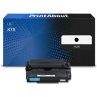 Toner compatible HP 87X (CF287X) - Noir - Grande capacité