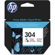 HP 304 (N9K05AE) - 3-couleurs - Cartouche d'encre