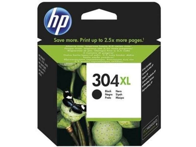 HP 304XL (N9K08AE) Inktcartridge Zwart Hoge capaciteit