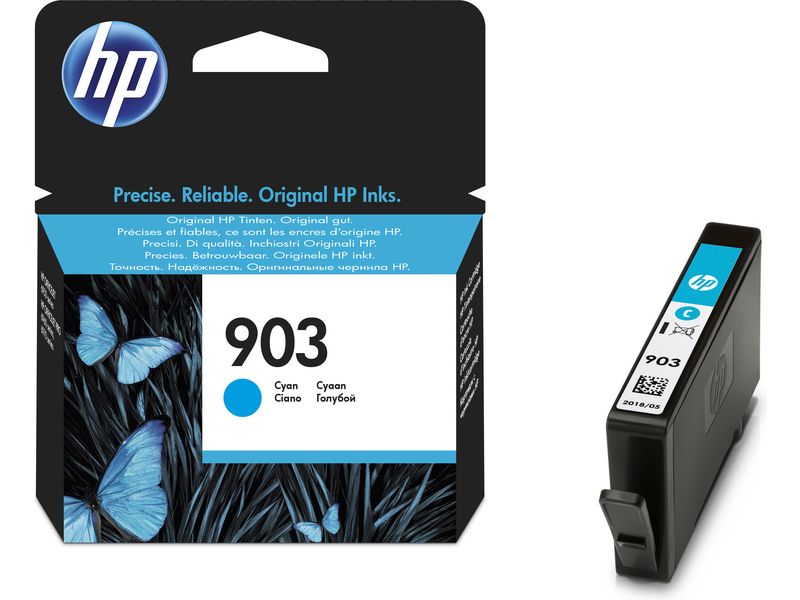 HP 903 (T6L87AE) Inktcartridge Cyaan