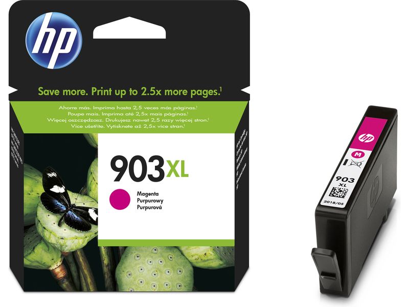 HP 903XL - 9.5 ml - à rendement élevé - magenta - originale - cartouche d'encre - pour Officejet Pro 6960, 6970, 6974