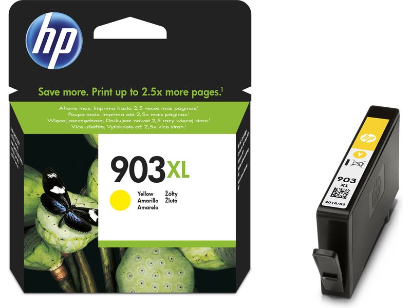 HP 903XL (T6M11AE) Inktcartridge Geel Hoge capaciteit