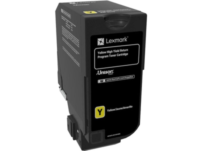 Lexmark 84C2HY0 Toner Geel Hoge capaciteit