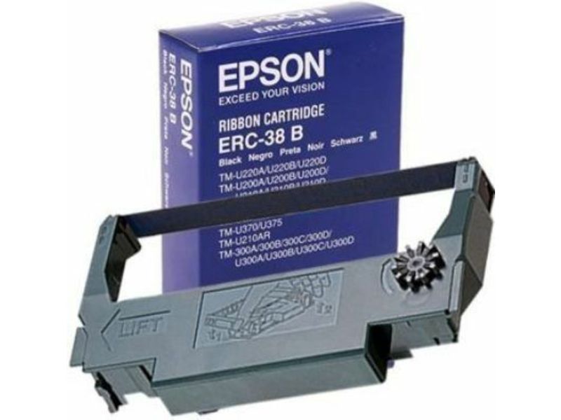 Epson ERC-38B Ribbon Zwart