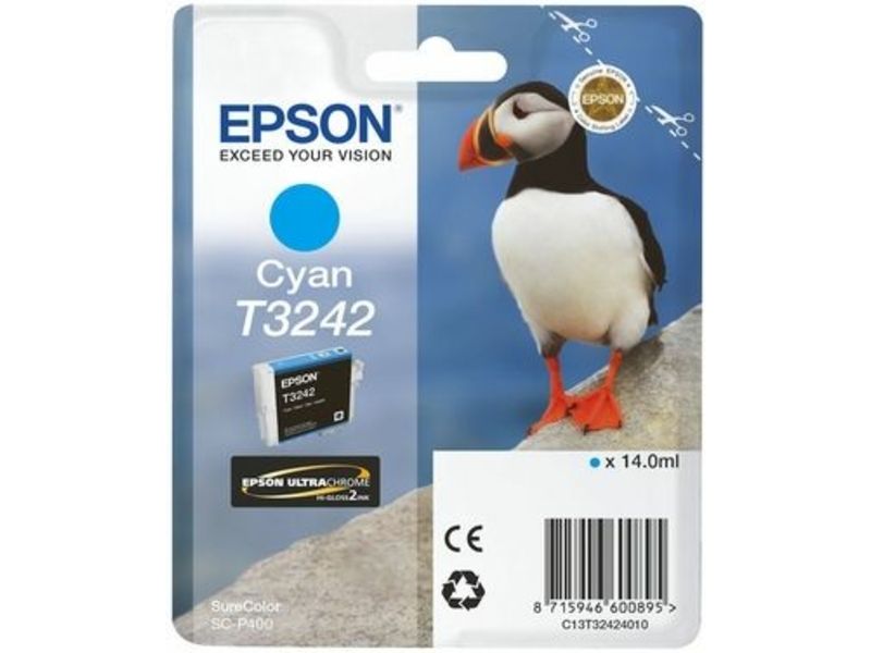 Epson T3242 Inktcartridge Cyaan