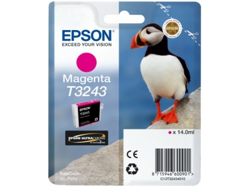 Epson T3243 Inktcartridge Magenta
