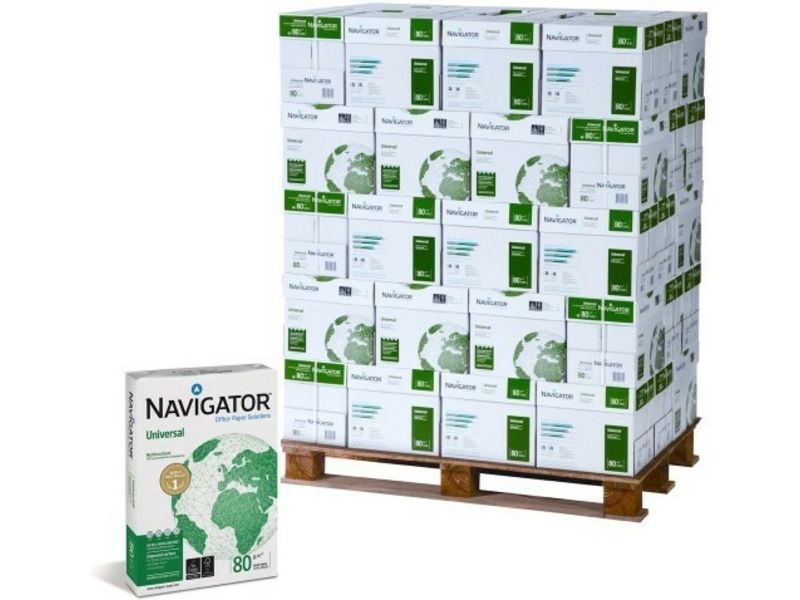 Palette de papier A4 Navigator Universal (40 boîtes)