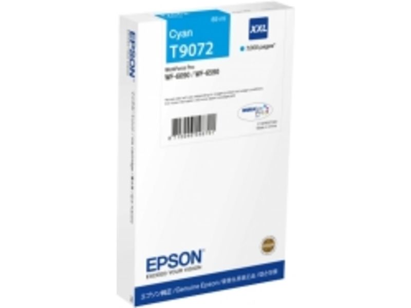 Epson T9072 (C13T907240) Inktcartridge Cyaan