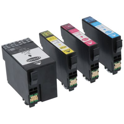 Cartouche compatible Epson 27XXL (T2791/12/13/144010) - 4 couleurs - Grande capacité - Multipack