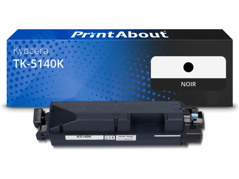 Toner compatible Kyocera TK-5140K - Noir