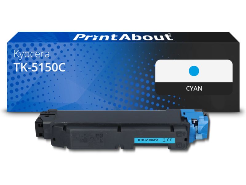 Toner compatible Kyocera TK-5150C - Cyan