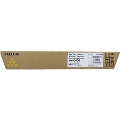 Ricoh 842098 (MP C406) - Jaune - Toner