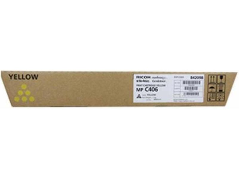 Ricoh 842098 (MP C406) Toner Geel