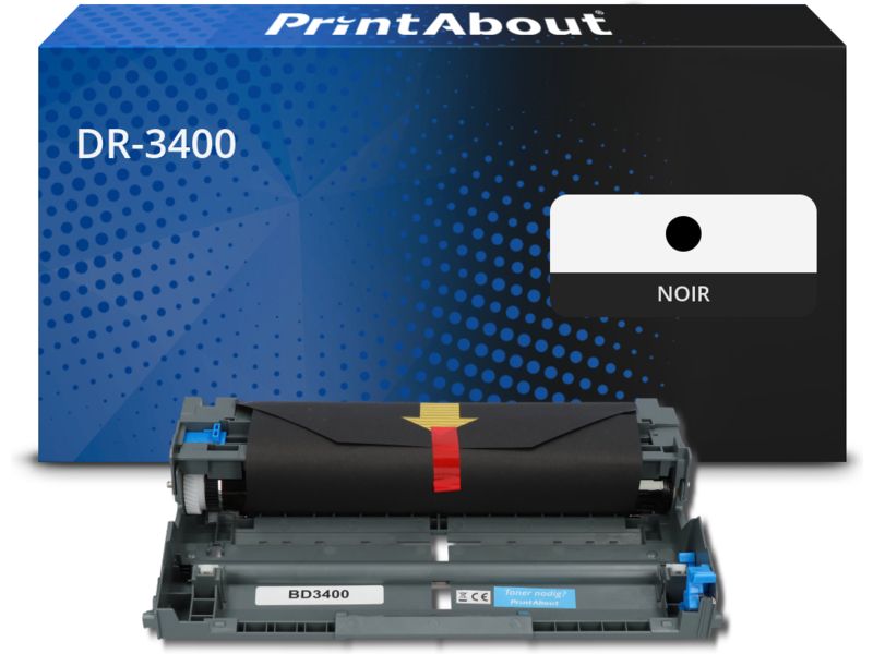 Tambour compatible Brother DR-3400 - Noir