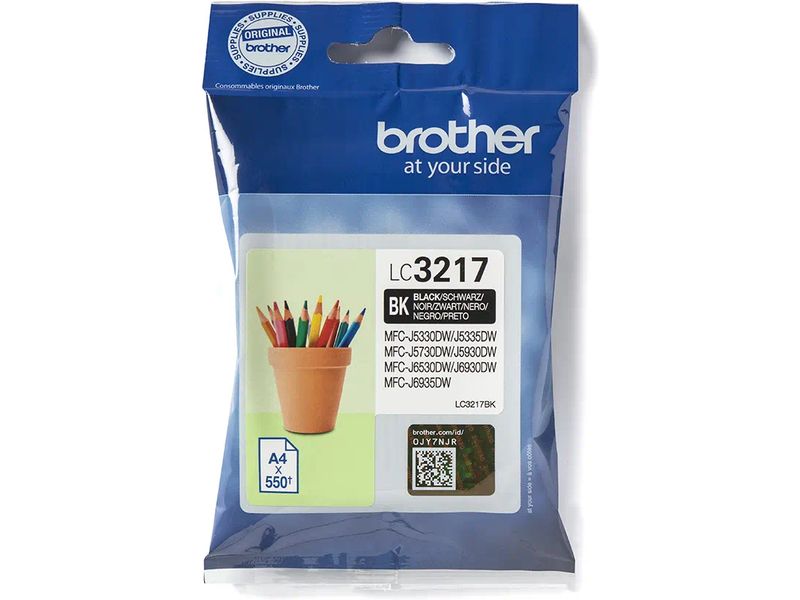 Brother LC-3217BK Inktcartridge Zwart