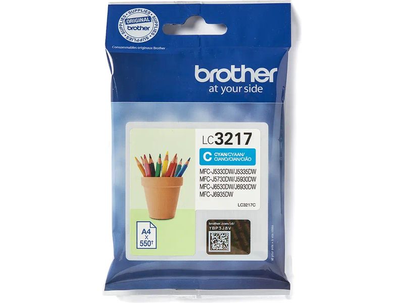 Brother LC-3217C Inktcartridge Cyaan