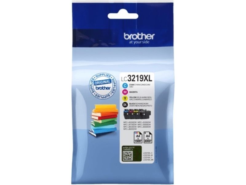 Brother LC-3219XLVAL Inktcartridge 4-kleuren Multipack Hoge capaciteit
