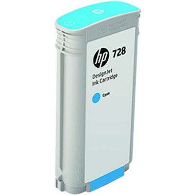 HP 728 (F9J67A) - Cyan - Cartouche d'encre