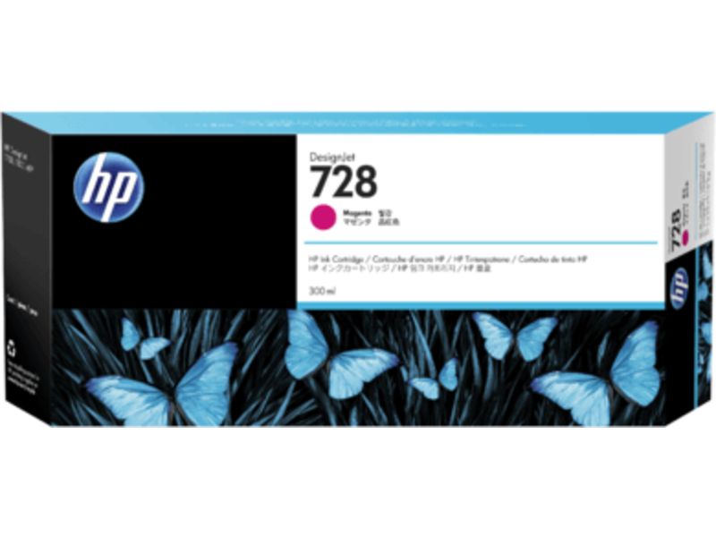 HP 728 (F9K16A) Inktcartridge Magenta Extra hoge capaciteit