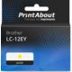 Cartouche compatible Brother LC-12EY - Jaune