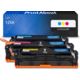 Toner compatible HP 125A (CF373AM) - 3-couleurs - Multipack