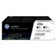 Toner HP 410X (CF410XD) noir haute capacité 2x - Multipack