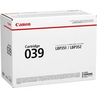 Canon 039 BK - Noir - Toner