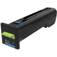 Lexmark 72K2XCE - Cyan - Toner - Très grande capacité