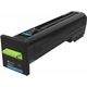 Lexmark 82K2HCE - Cyan - Toner - Grande capacité