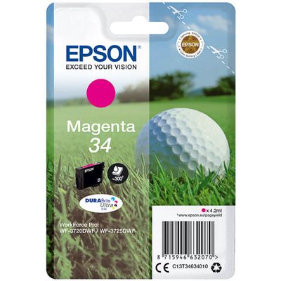 Epson 34 (C13T34634010) - Magenta - Cartouche d'encre